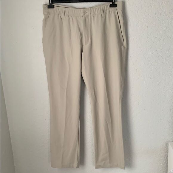 Under Armour Men’s Lightweight Golf Gray Pants Size 38/30 - Picture 1 of 11